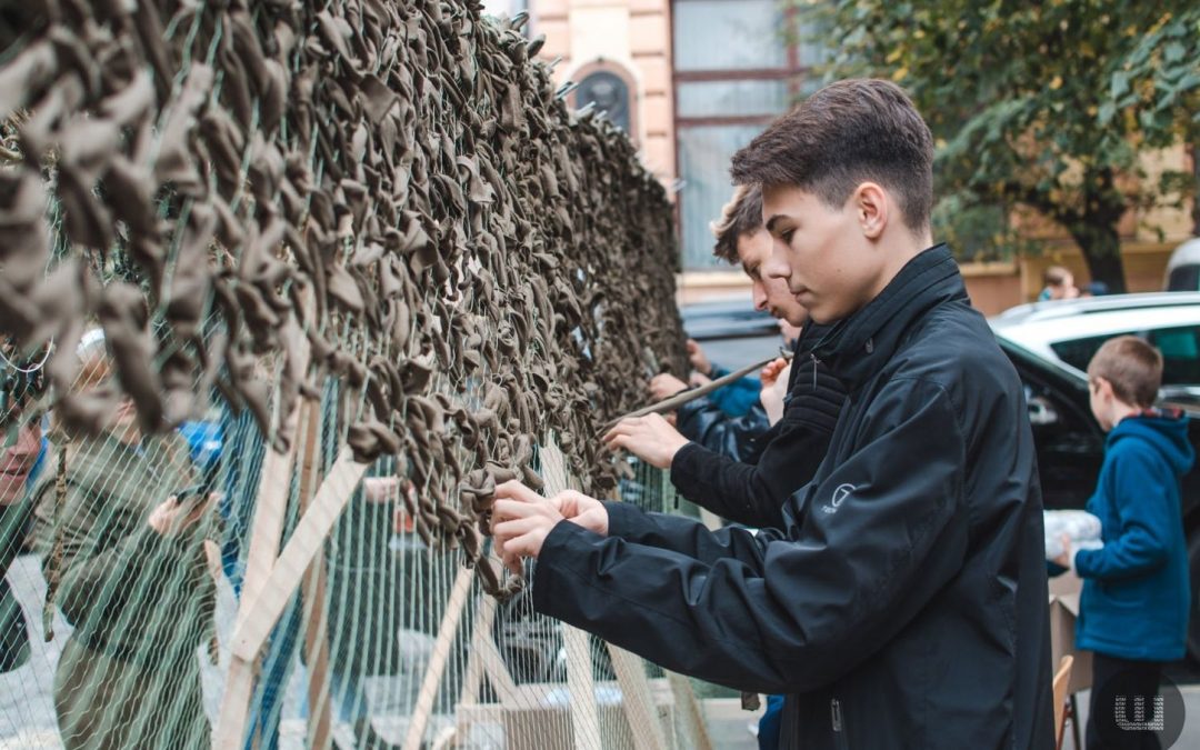 Плануємо плести маскувальні сітки